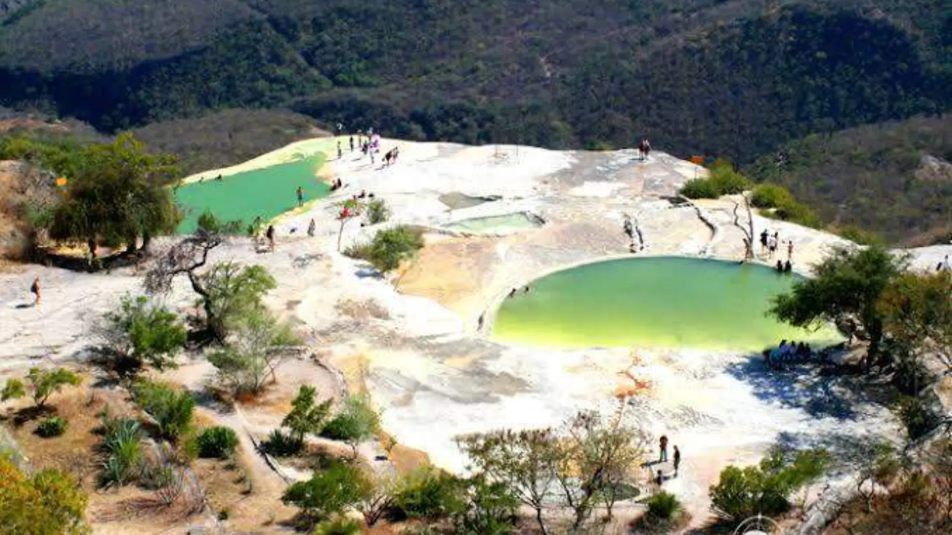 Hierve el agua se despide para siempre de los turistas en Oaxaca 